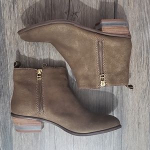 Steve Madden ankle bootie brown boots size 8 women